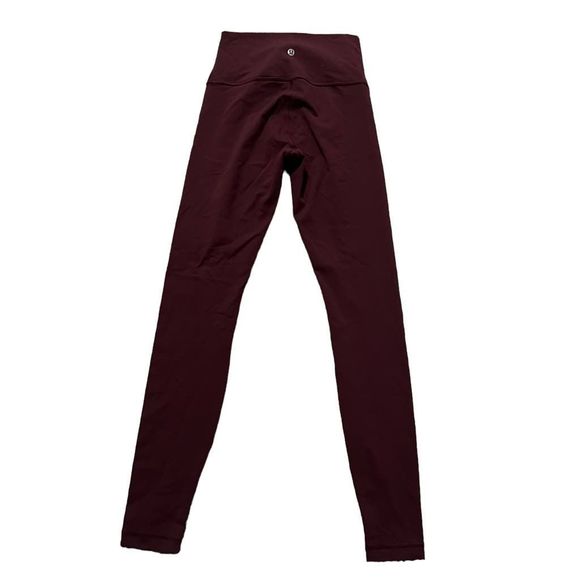 Lululemon Burgundy Align Leggings Size 4